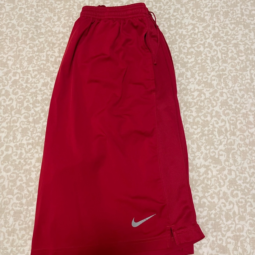 Men’s Red nike shorts